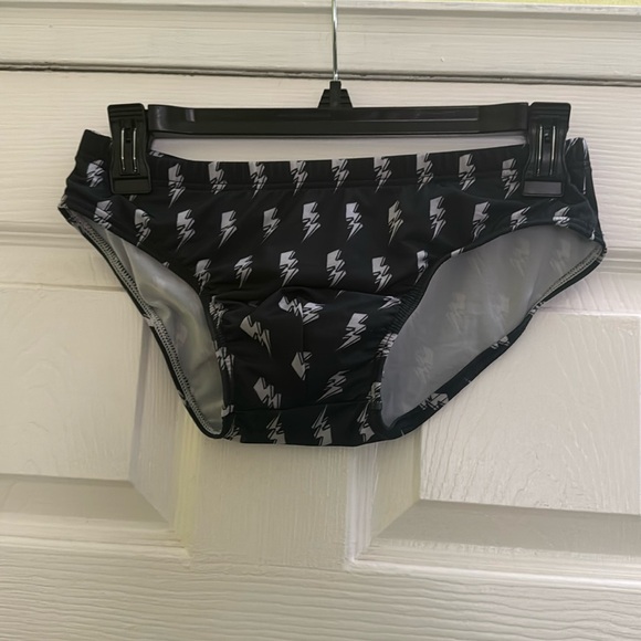 MEN’s JJ Malibu “Thunder” swim brief in size SMALL (28-30) - Picture 1 of 4